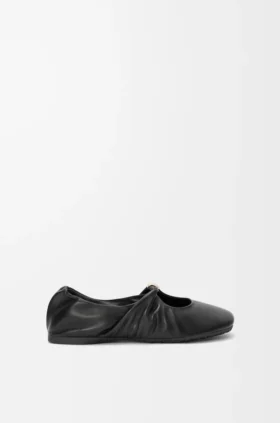Pebble Soft Ballerina in Nappa Lambskin