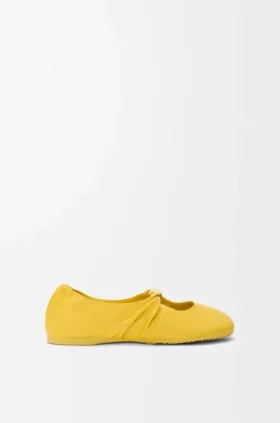 Pebble Soft Ballerina in Nappa Lambskin