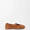 Pebble Soft Ballerina in Suede Goatskin Pebble Soft Ballerina in Suede Goatskin
