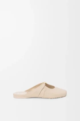 Pebble Soft Mule in Nappa Lambskin