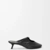 Pebble Soft Mule in Nappa Lambskin