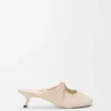 Pebble Soft Mule in Nappa Lambskin