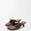 Pebble Soft Mule in Nappa Lambskin