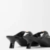 Pebble Soft Mule in Nappa Lambskin