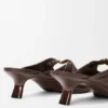 Pebble Soft Mule in Nappa Lambskin