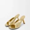 Pebble Soft Slide in Laminated Lambskin Pebble Soft Slide in Laminated Lambskin
