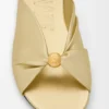 Pebble Soft Slide in Laminated Lambskin Pebble Soft Slide in Laminated Lambskin