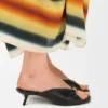 Pebble Soft Slide in Nappa Lambskin