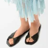 Pebble Soft Slide in Nappa Lambskin