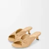 Pebble Soft Slide in Raffia-Effect Fabric Pebble Soft Slide in Raffia-Effect Fabric