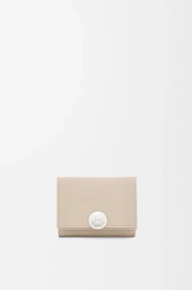 Pebble Trifold Wallet in Pebble Grained Calfskin