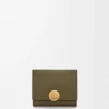 Pebble Trifold Wallet in Pebble Grained Calfskin