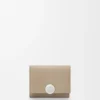 Pebble Trifold Wallet in Pebble Grained Calfskin