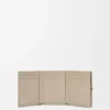 Pebble Trifold Wallet in Pebble Grained Calfskin