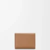 Pebble Trifold Wallet in Pebble Grained Calfskin