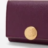 Pebble Trifold Wallet in Pebble Grained Calfskin