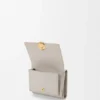 Pebble Trifold Wallet in Shiny Nappa Calfskin