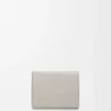 Pebble Trifold Wallet in Shiny Nappa Calfskin