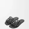 Petal Anagram Slide in Calfskin Petal Anagram Slide in Calfskin