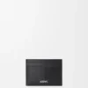 Plain Cardholder in Textured Classic Calfskin