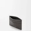 Plain Cardholder in Textured Classic Calfskin