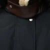 Puffer in Shearling and Cotton Blend