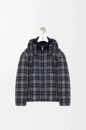 Puffer Jacket in Wool