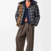 Puffer Jacket in Wool