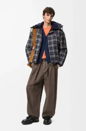Puffer Jacket in Wool