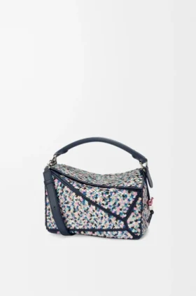 Puzzle 10 Confetti Bag in Classic Calfskin