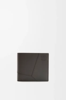 Puzzle Bifold Coin Wallet in Classic Calfskin