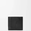 Puzzle Bifold Coin Wallet in Supple Grained Calfskin