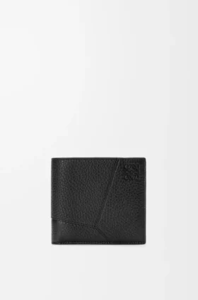 Puzzle Bifold Coin Wallet in Supple Grained Calfskin Puzzle Bifold Coin Wallet in Supple Grained Calfskin