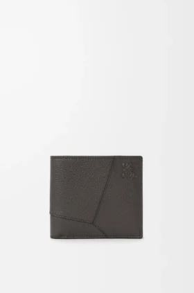 Puzzle Bifold Wallet in Supple Grained Calfskin
