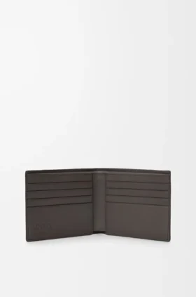Puzzle Bifold Wallet in Supple Grained Calfskin