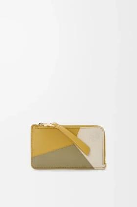 Puzzle Coin Cardholder in Classic Calfskin