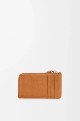 Puzzle Coin Cardholder in Supple Grained Calfskin
