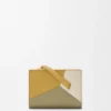 Puzzle Compact Wallet in Classic Calfskin