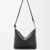 Puzzle Fold Pouch in Shiny Nappa Calfskin