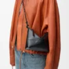 Puzzle Fold Pouch in Shiny Nappa Calfskin