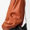 Puzzle Fold Pouch in Shiny Nappa Calfskin