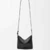Puzzle Fold Pouch in Shiny Nappa Calfskin