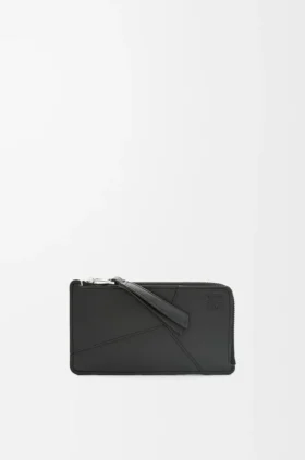 Puzzle Long Coin Cardholder in Classic Calfskin