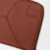 Puzzle Long Coin Cardholder in Classic Calfskin