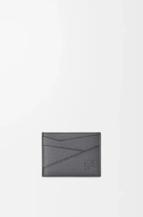 Puzzle Plain Cardholder in Supple Grained Calfskin
