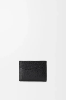 Puzzle Plain Cardholder in Supple Grained Calfskin