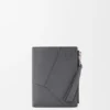 Puzzle Slim Compact Wallet in Supple Grained Calfskin