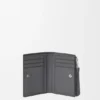 Puzzle Slim Compact Wallet in Supple Grained Calfskin
