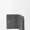 Puzzle Slim Compact Wallet in Supple Grained Calfskin