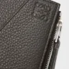 Puzzle Slim Compact Wallet in Supple Grained Calfskin